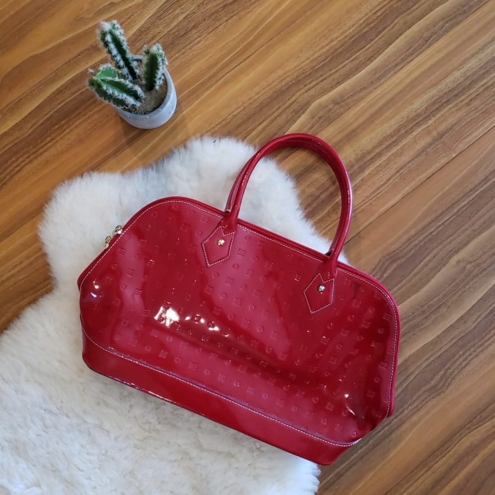 GORGEOUS Patent Leather Arcadia Bag